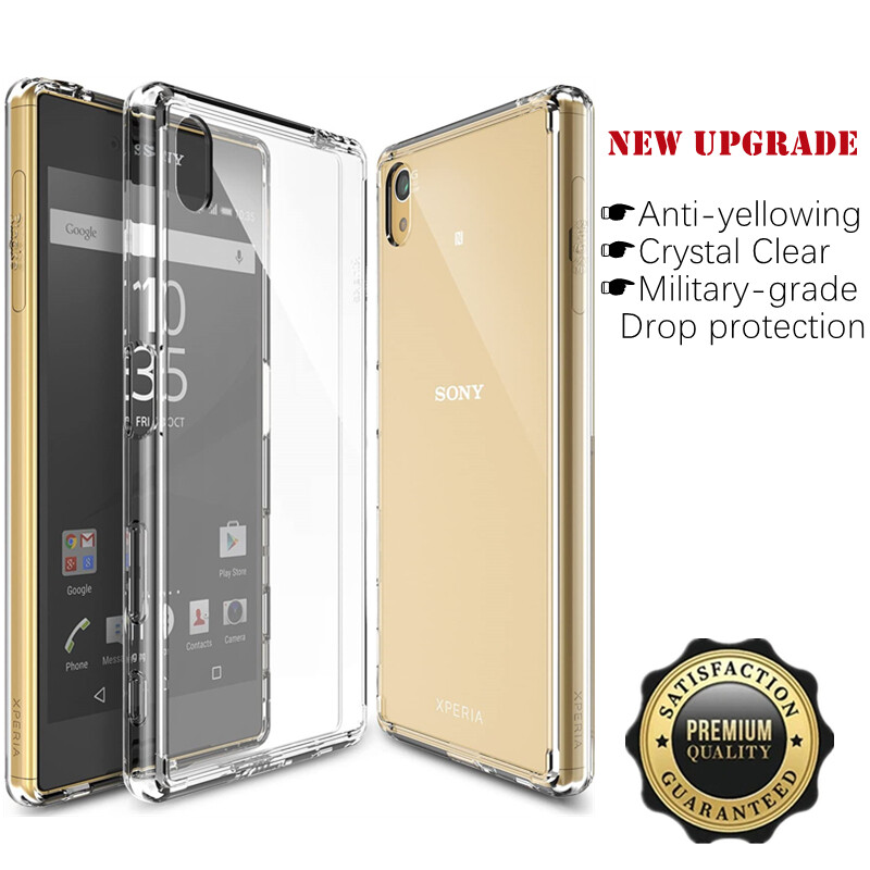 For sony xperia z5 premium z5 plus e6853 e6833 e6883 so-03h slim soft clear silicon rubber scratch-resistant cp case liquid crystal anti-yellowing designed back cover skin