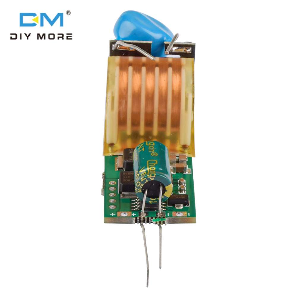 diymore Bo Mạch CuộN Tăng Xung Hồ Quang Tăng Áp 7.4V 15KV Bo Mạch Điều Khiển Gói Điện Áp Cao Mô-đun Điện Áp Cao Thiết Kế Mạch Phát Nhiệt Thấp Và Hiệu Suất Cao