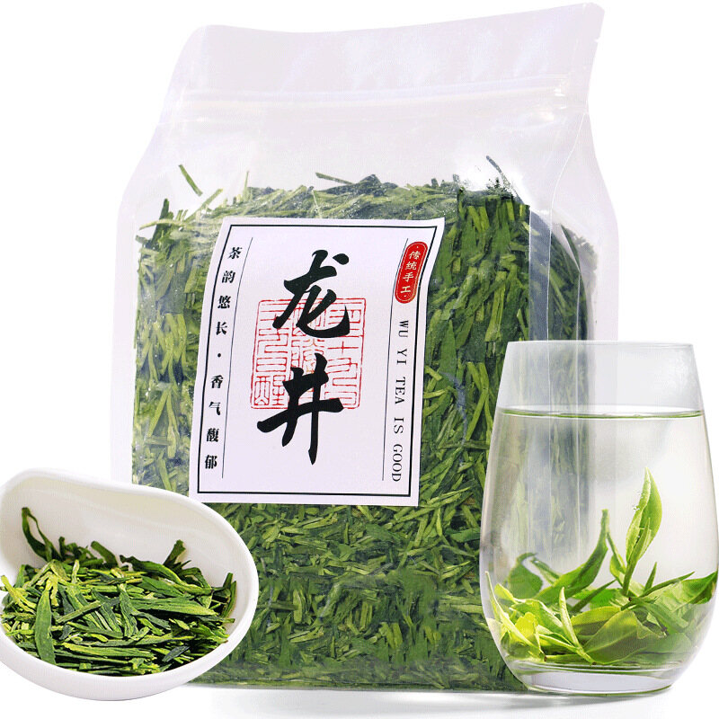 Trà xanh tây hồ mingqian longjing 250g, trà mới trà xuân hàng châu, số lượng lớn