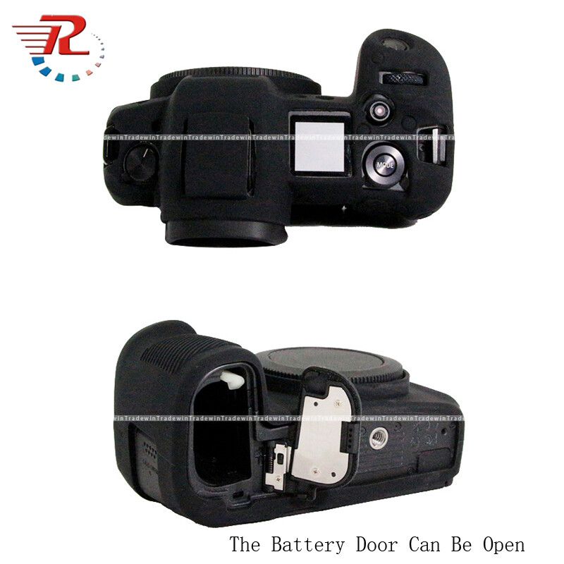 Cao su Silicone mềm thân máy Trường hợp bìa cho Canon EOS r