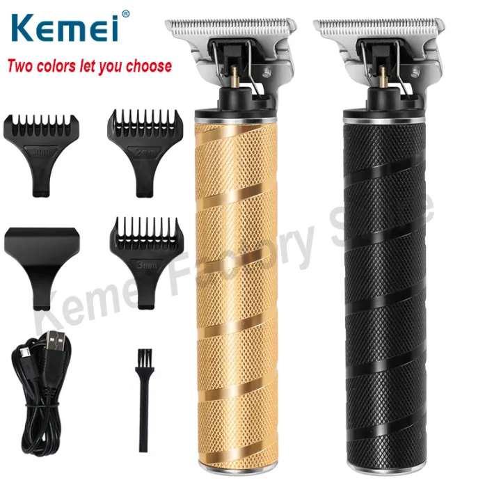 pro li rechargable cordless trimmer men 0mm baldheaded hair clipper