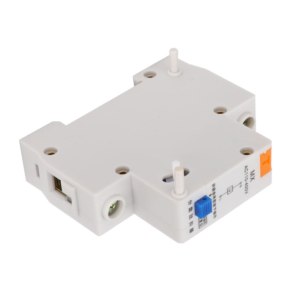 Mx Shunt Release, Shunt Release, Easy to Use Shunt Auxiliary Release, Shunt Tripping Device, Plastic for Circuit Breaker Home Improvement