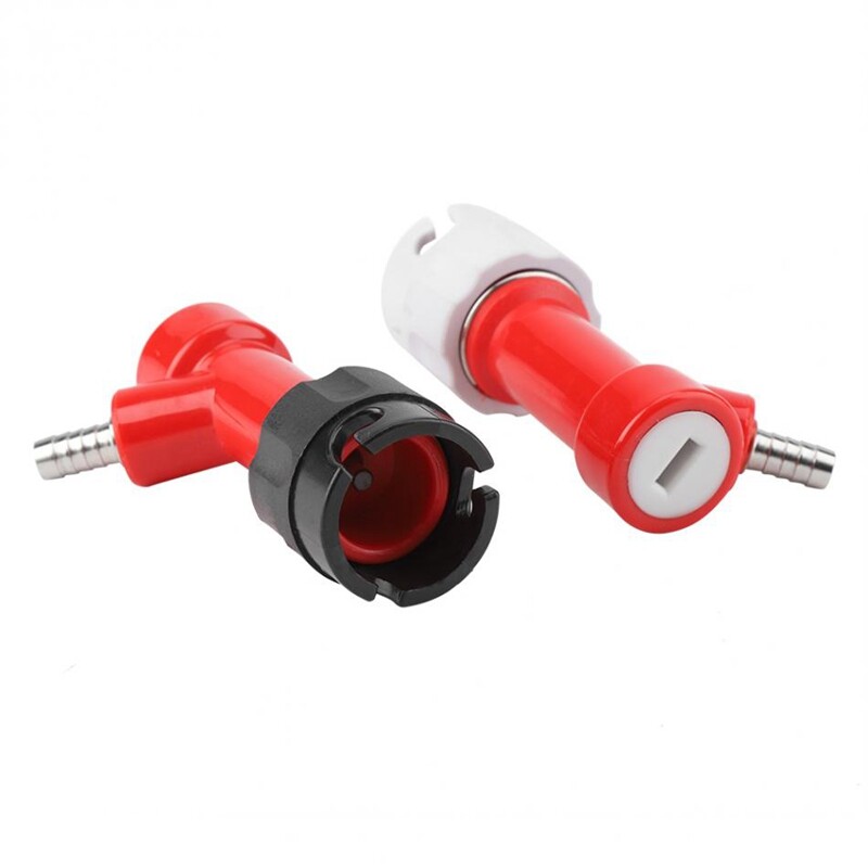 2PCS 1/4 Tall Pin Lock Corny Keg Home Brewing Connector Coupler Set