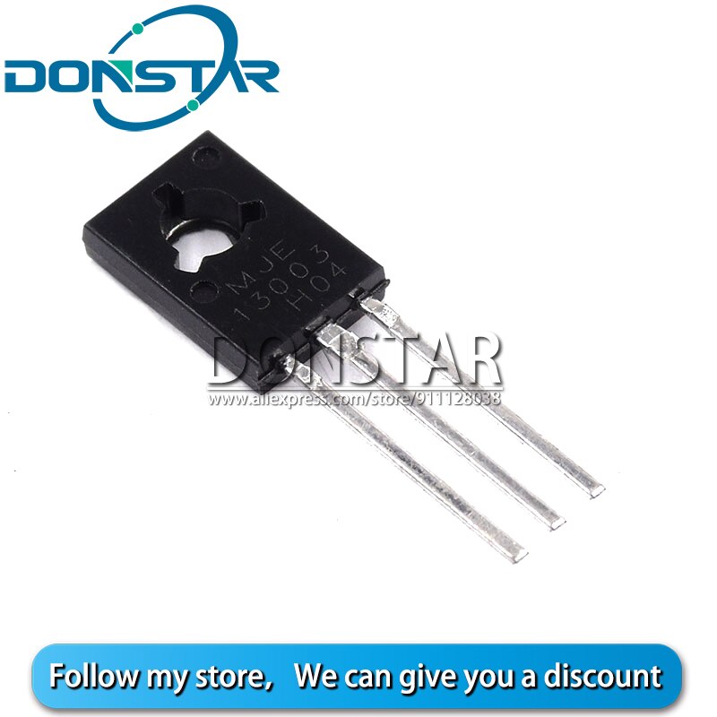 50 cái mje13003 to126 E13003-2 e13003 13003 để 126 triode Transistor và