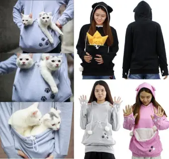 cat hoodie holder