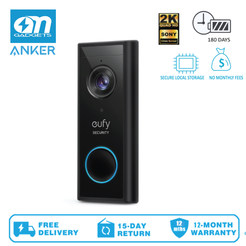 thumbnail image 2 of Eufy Doorbell Mounting Wedge Bundle (30°, 45°, 60°) For Wireless T8210 – Hidden River Lab 2 of 6