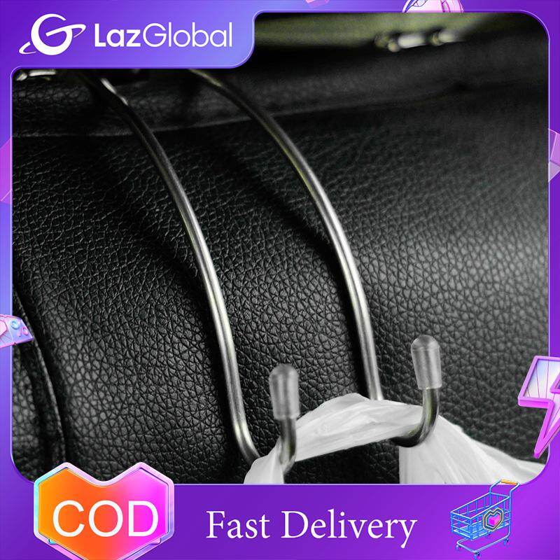Metal Multi-functional Car Seat Hook Auto Headrest Hanger Bag Holder Clips for Car Bag Purse