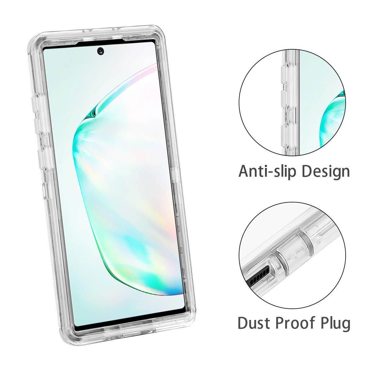 Trường hợp rõ ràng cho Galaxy Note 10 Plus/S26 Ultra, ốp chống sốc chịu lực cao Hai Lớp Có Vỏ ốp lưng TPU mềm viền nâng PC cứng cho Samsung Galaxy S25 Ultra/S25+/S24 Ultra/S24+/S23 Ultra/S23 Plus/S22 Ultra/S22+/S21 Ultra/Note 20 Ultra/S20 Ultra