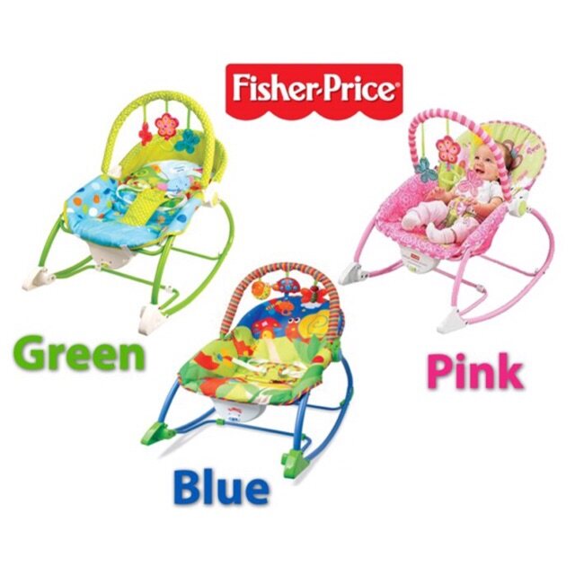 fisher price pink bouncer chair