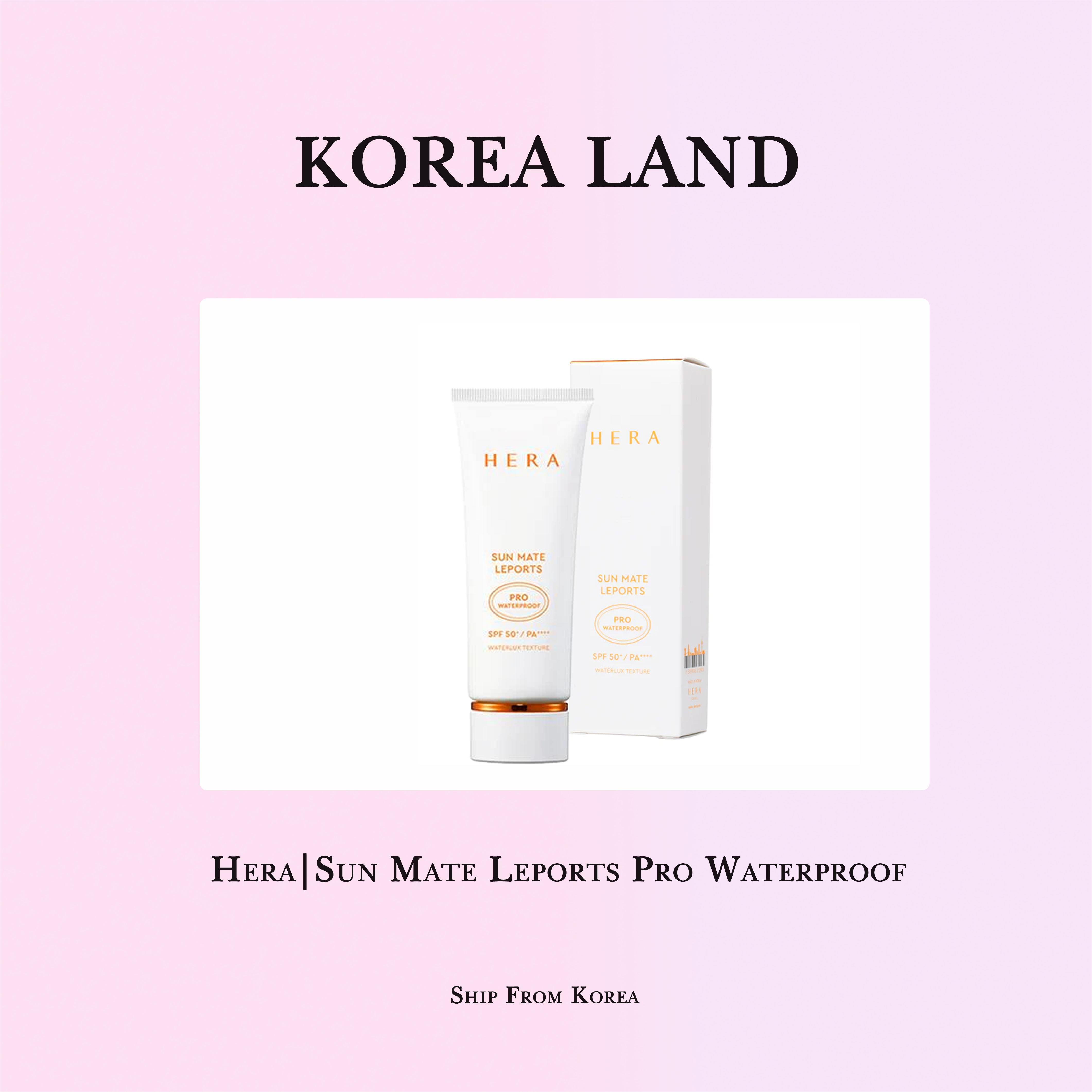Hera | sun mate leports pro waterproof spf50+ pa+++