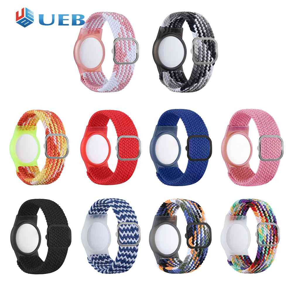 Nylon TPU Tracker Bracelet Kids Protective Strap Case สำหรับ Apple ...