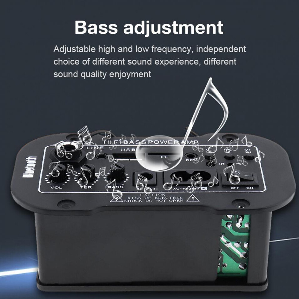 【Buyit】 5 Inch Three Use Multi-Functional Card Digital Bluetooth Car Amplifier Car Bluetooth HiFi Bass Power AMP Audio Digital Amplifier Support USB TF Remote Control QL—3028 【COD】[Ready Stock]