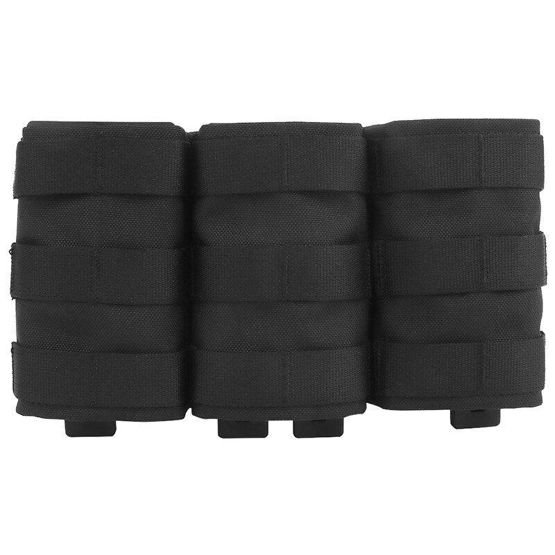 IDOGEAR Tactical Triple Magazine Pouch for 7.62mm Mag with Hard Insert