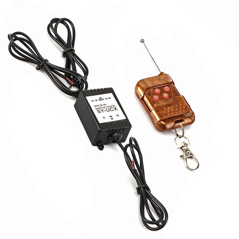DC12V Home LED Strip Light Controller IR RGB Led Strip Remote Control with 4Keys Professional Strip Light Controller