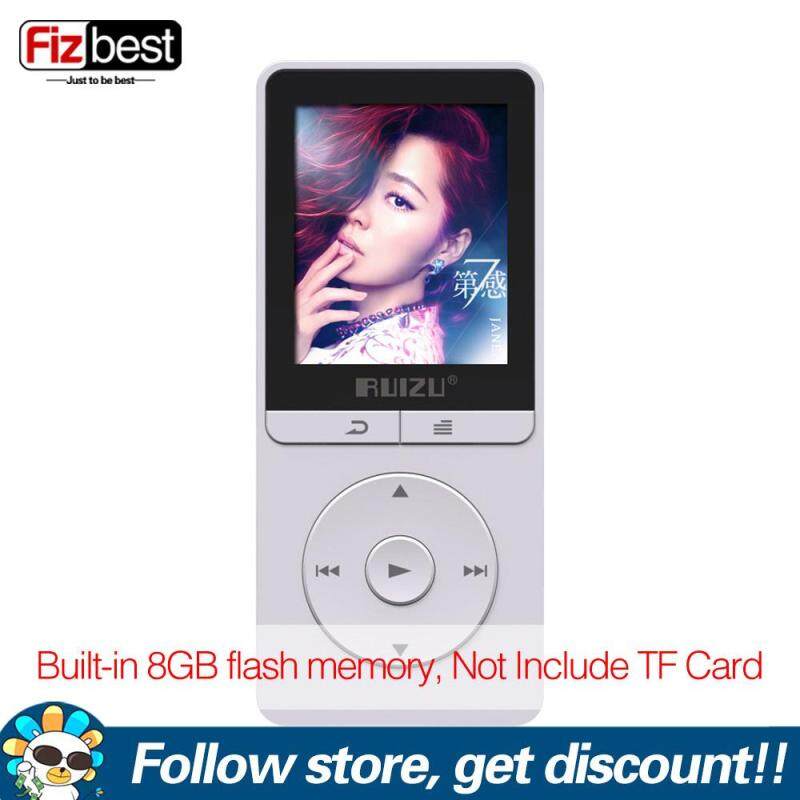 RUIZU X20 Portable 5 Colors MP3 Player With 1.8 Inch Screen 8GB Memory Music Player With FM Radio E-Book Voice Recorder Support TF Card