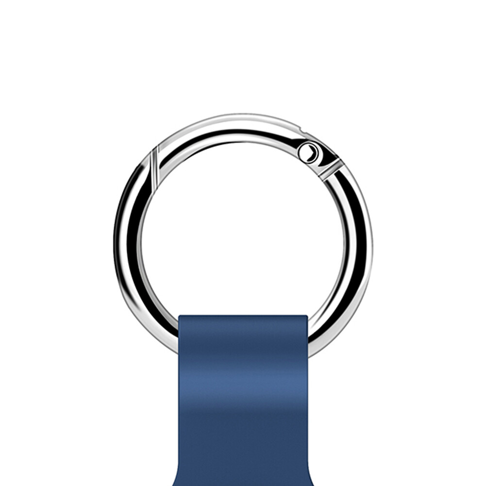 Portable Silicone Protective Cover with Keychain for Airtags Protective Case for Airtags