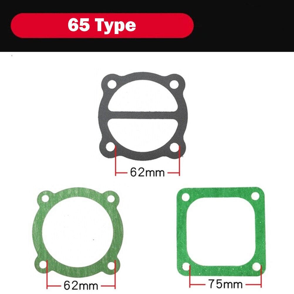 Toolstar Head Gasket Set For Air Compressor Piston Ring 51/65/80/90/95 Type Rebuild Kit