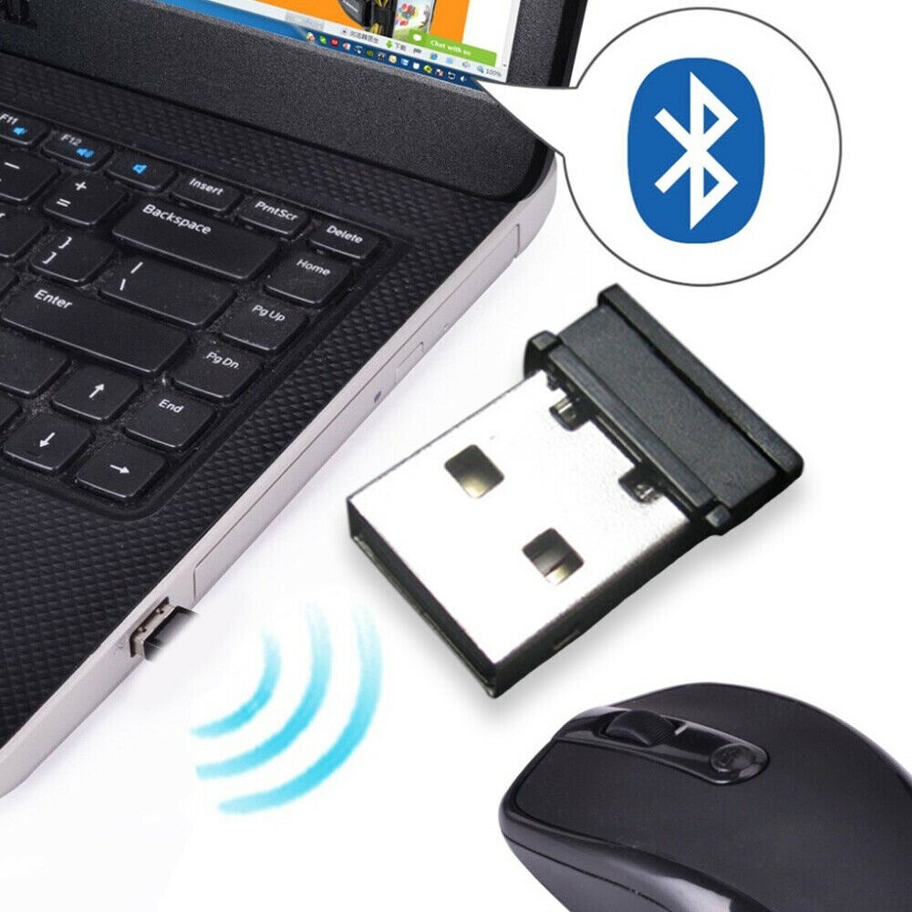 Sanhe 2.4G Wireless Receiver USB Bluetooth Adapter Transmitter For Mouse Keyboard Computer Tool Supply Headset Mouse