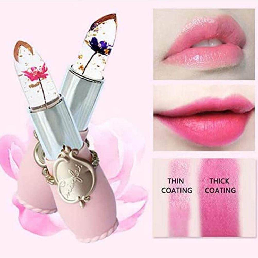 blossom color changing crystal lip balm