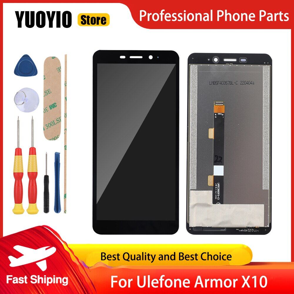 Original Ulefone Armor X10 Ulefone Armor X10 Pro LCD Display And Touch Screen Digitizer Assembly Replacement Display Lcd +Tools