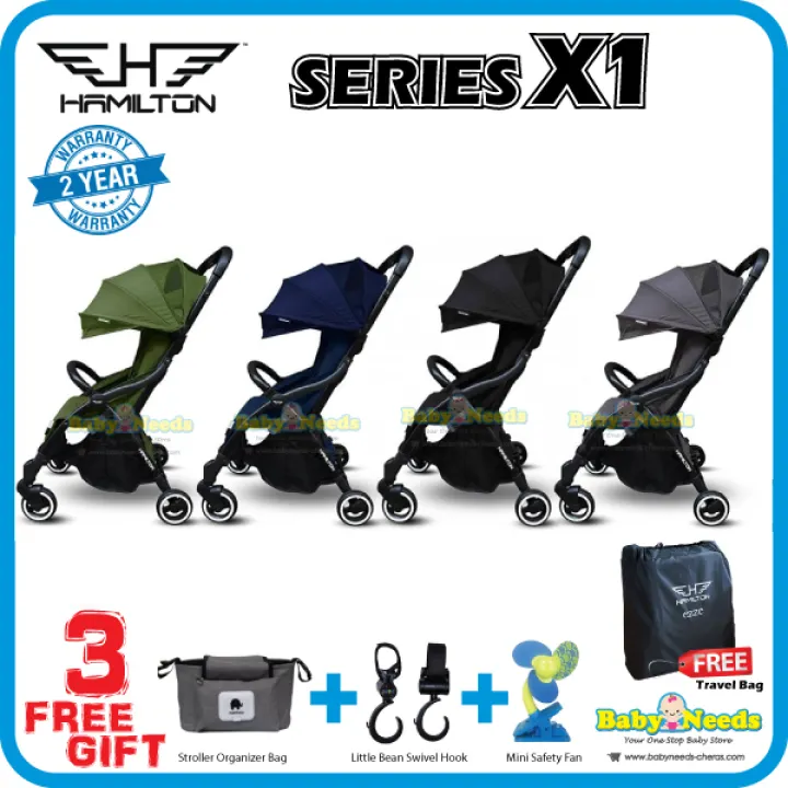 Hamilton Series X1 Magic Fold Baby Stroller Lazada
