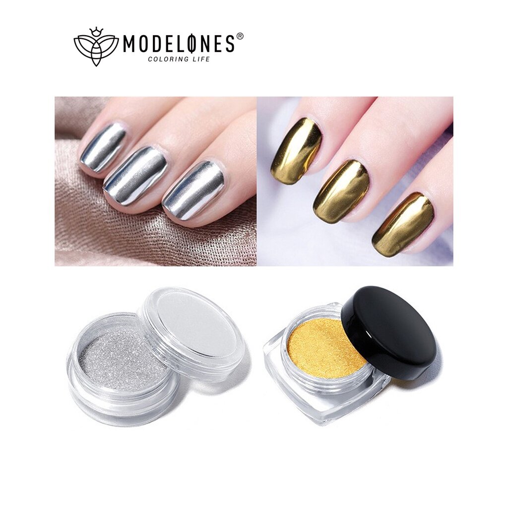 Modelones UV Gel Mirror Glitter Powders Nail Art Manicure Magic Chrome