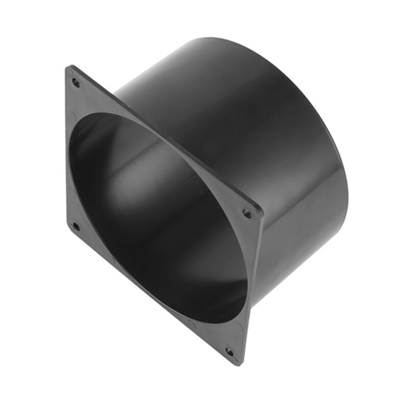 2PCS Fan Shroud Duct Cooling Ducting Vent Shroud Ventilation 120Mm for
