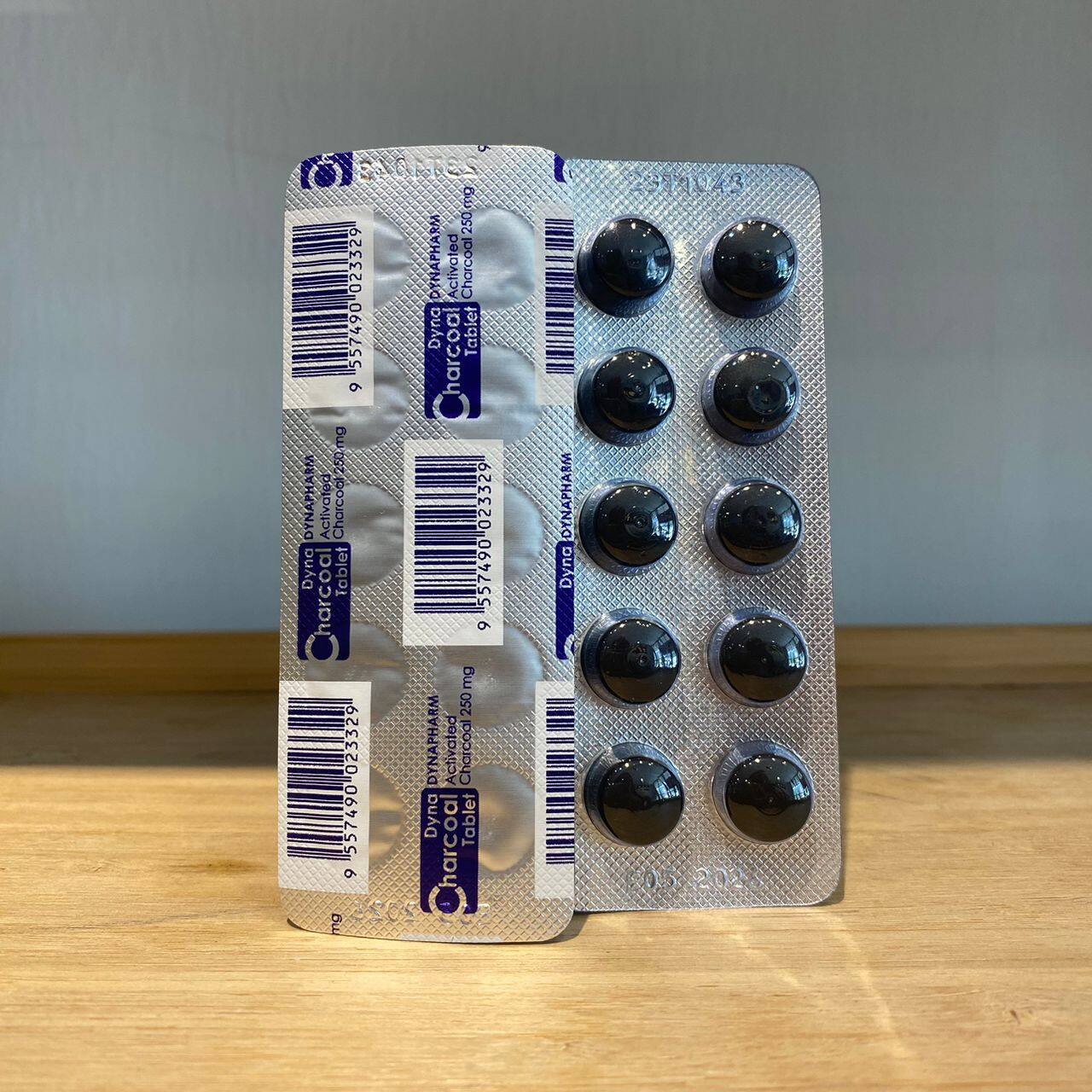 Dyna Charcoal Tablet (Tablet Arang) 10 Biji Per Strip Lazada