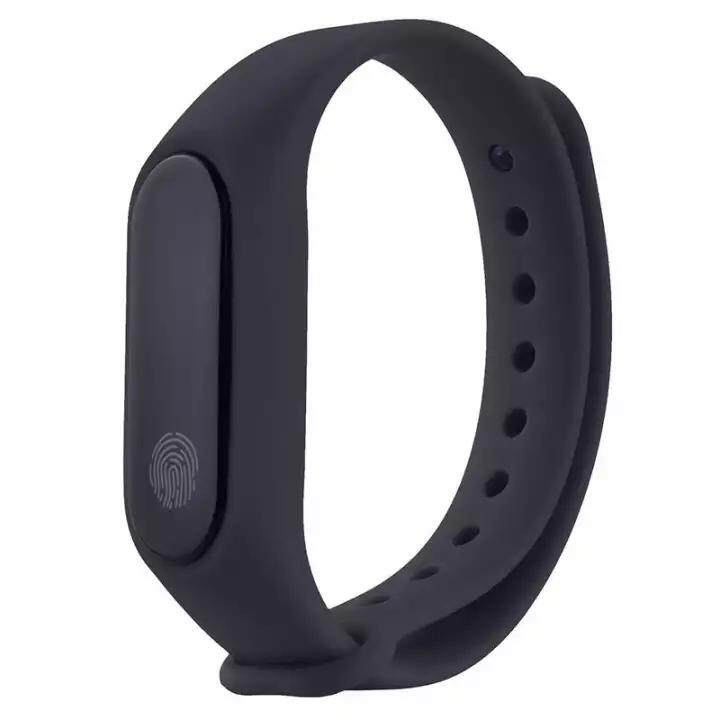 Vòng Tay thông minh M2 Cổ Tay Đồng Hồ Thông Minh MÀN HÌNH OLED Theo Dõi Đo Sức Đi Bộ Thể Thao Huyết áp nhịp Tim Giấc Ngủ