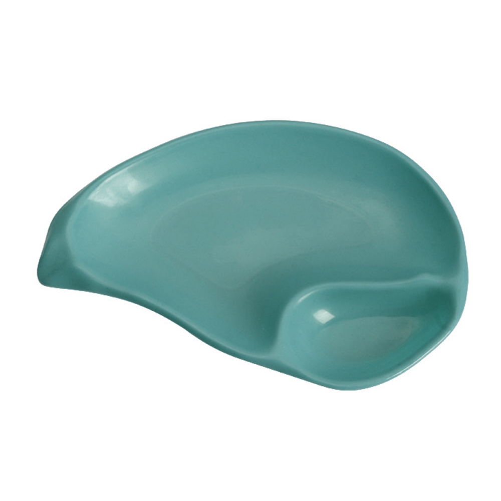 1/4 Pcs Sauce Snack Plate Vinegar Seasoning Soybean Dish Fried Chicken Plate Mango Shape Household Snack Platter Kitchen Tool