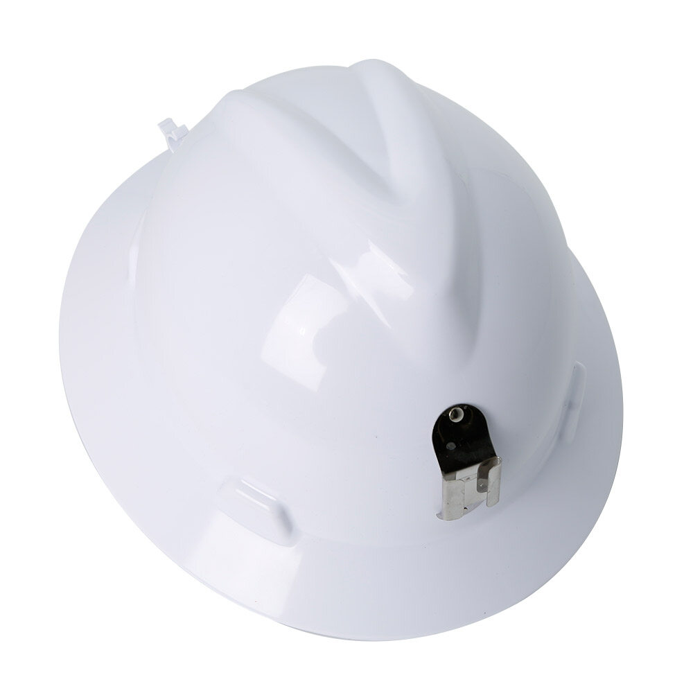 Baldwin Full Brim Hard Hat with Lamp Bracket Working Safety Helmet Outdoor Construction Railway Mine Protection Work Cap