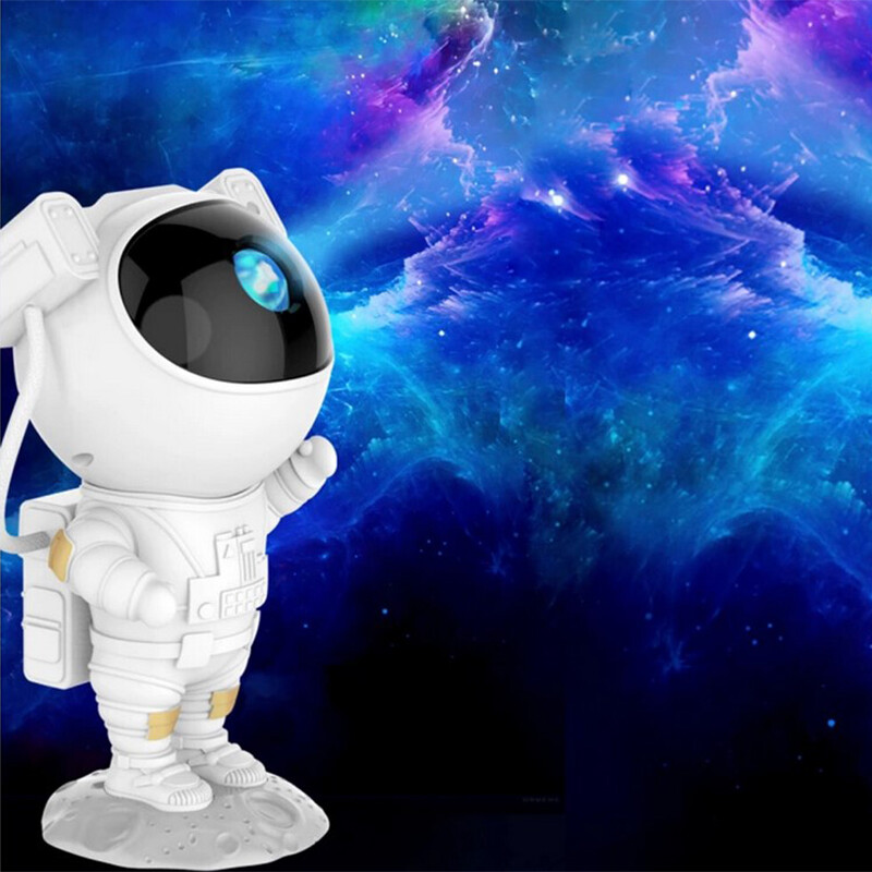 Children’s Best Gifts ! Galaxy Projector Astronaut Starry Sky Projection Lamp Gypsophila Laser Projection Lamp Home Decor Best Gift For Child