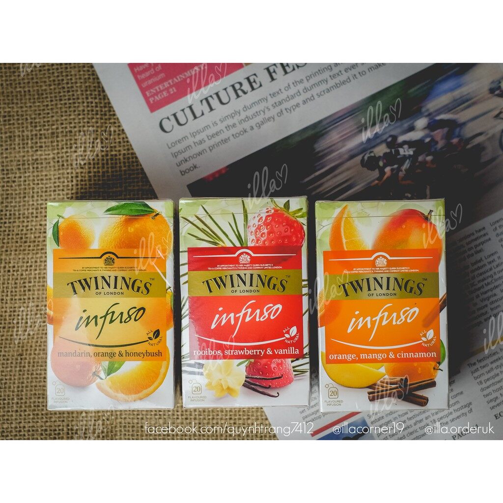 [BILL UK] Trà Twinings Fruit Blend