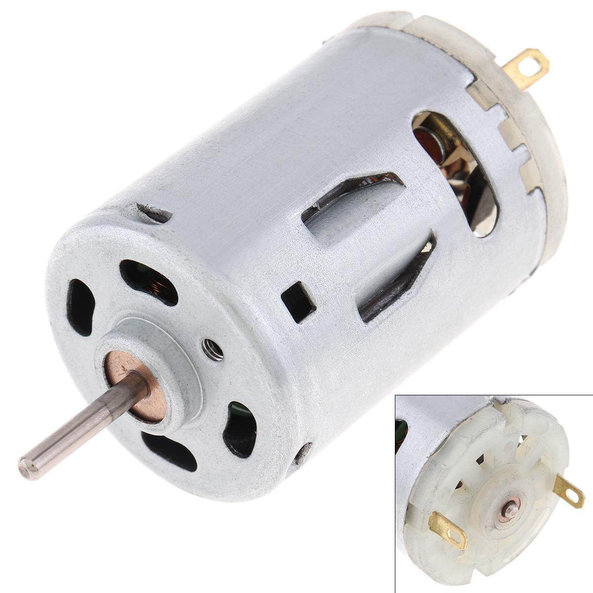 Rs385 12v/24v dc motor 15000rpm remote control car motor electric toy motor hair dryer motor with carbon brush for toy model and household appliances