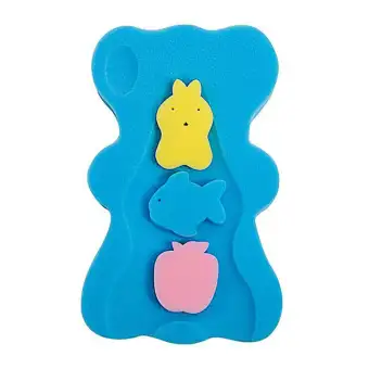 baby bath sponge support