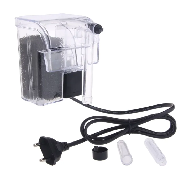 Waterfall Hang On External Oxygen Pump Water Filter For Aquarium Fish Tank Lazada Singapore