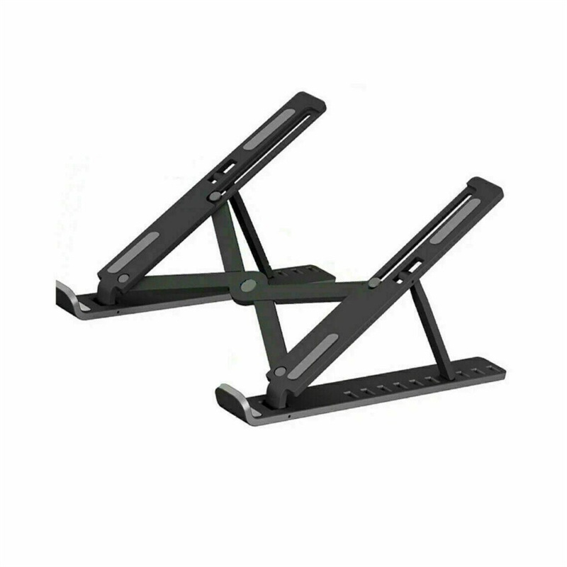 10-Speed Laptop Stand Notebook Foldable Adjustable Table Portable Lazy Computer Desk