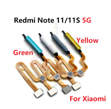 Fingerprint scanner flex for Xiaomi redmi note 11 11S POCO M4 Pro 4G 5G Home Button