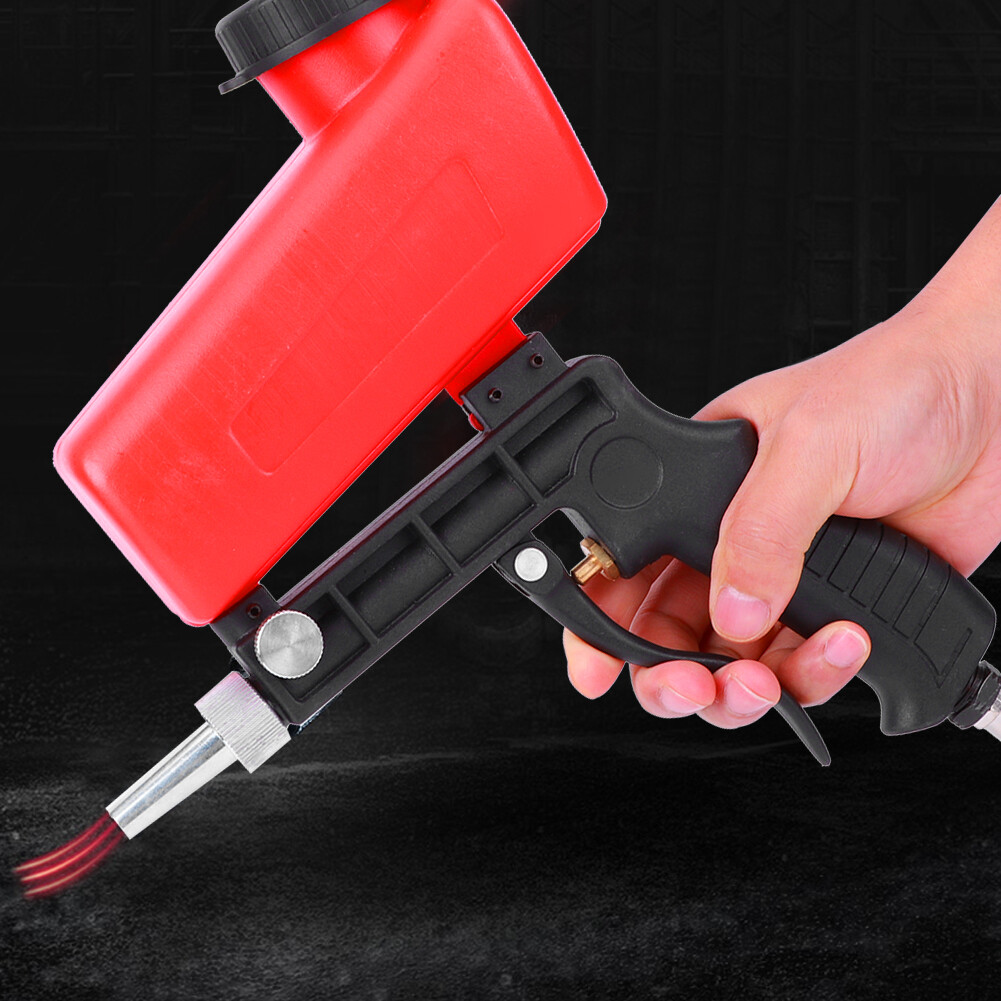 Máy phun cát khí nén Súng phun cầm tay Máy thổi cát mini công nghiệp Dụng cụ khí cầm tay