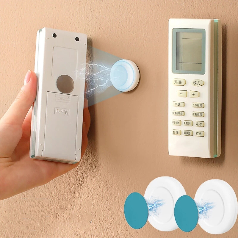 Wall Mount Strong Holder Hook for Fridge Sticker Remote Control Storage Holder Home Organizer Hook