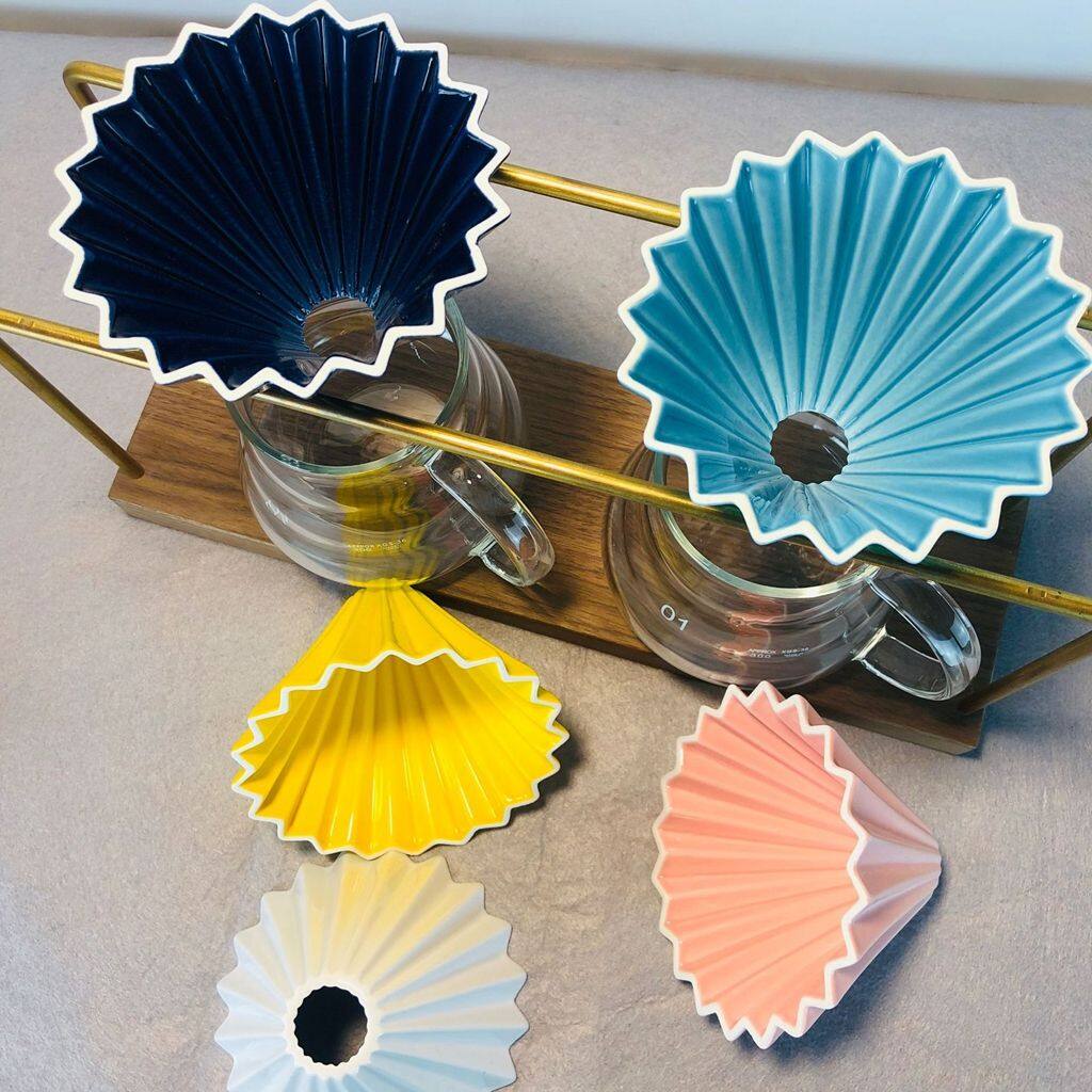 CILL Dụng Cụ Pha Cà Phê Bằng Gốm Sáng Tạo Bộ Lọc Nhỏ Giọt Cà Phê Hình Nón Dụng Cụ Giữ Giấy Cốc Lọc Cà Phê Dụng Cụ Nhỏ Giọt Cà Phê
