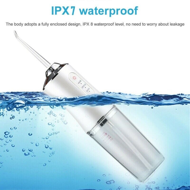 Portable Oral Irrigator Usb Rechargeable Water Flosser Dental Water Jet