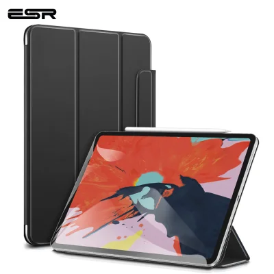ESR Rebound Magnetic Smart Case for iPad Air 4 iPad Pro 11 (2020) iPad Pro 12.9 (2020), [Supports Apple Pencil Pairing & Charging] Smart Case Cover, Auto Sleep/Wake Trifold Stand Case