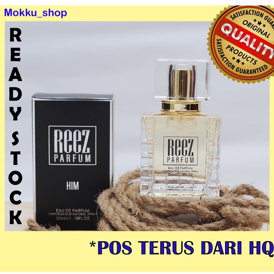 ORIGINAL REEZ PARFUM PERFUME MINYAK WANGI LELAKI FOR HIM 2022 Lazada