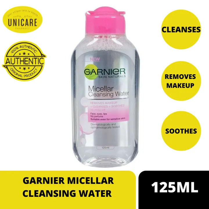 natural micellar cleansing water