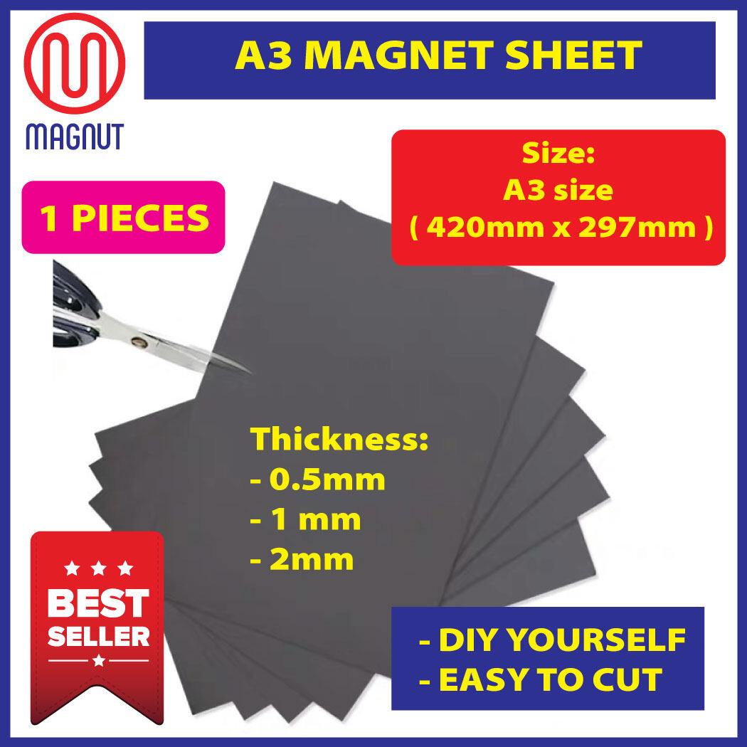 A3 size Sheet Thickness 0.5mm / 1mm / 2mm Lazada