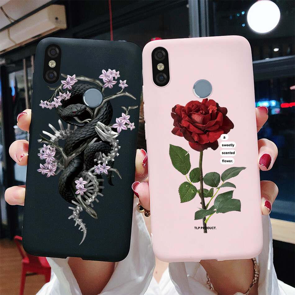 For Xiaomi Redmi Note 5 Pro Case Soft Silicone Dragon Snake Phone Cover For Redmi Note5 Pro Casing