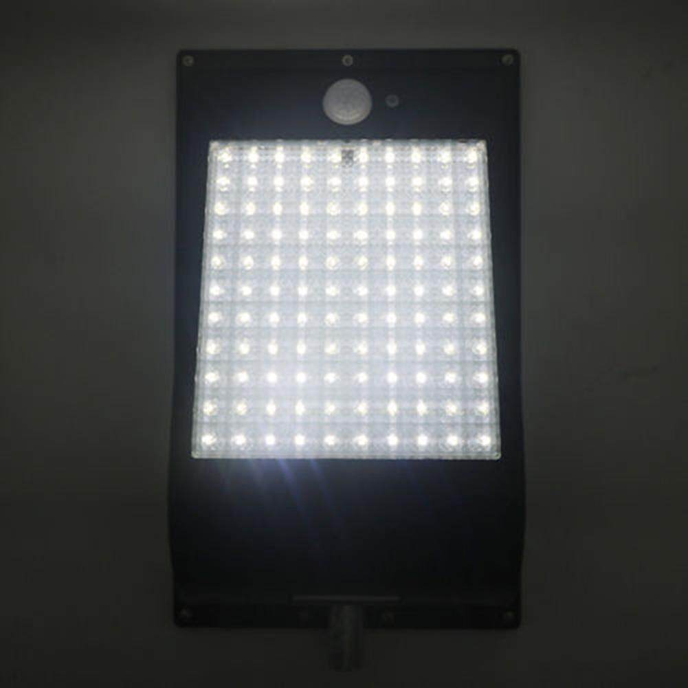 110 LED 1300LM Năng Lượng Mặt Trời Đèn Cảm Biến Chuyển Động Vườn Sân An Ninh Đèn