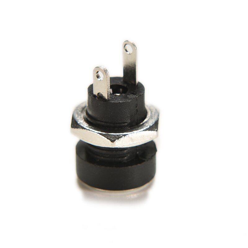 Aolie 10 Chiếc Giắc Cắm Nguồn Điện Một Chiều Đầu Nối Gắn Bảng Điều Khiển 5.5X2.1Mm