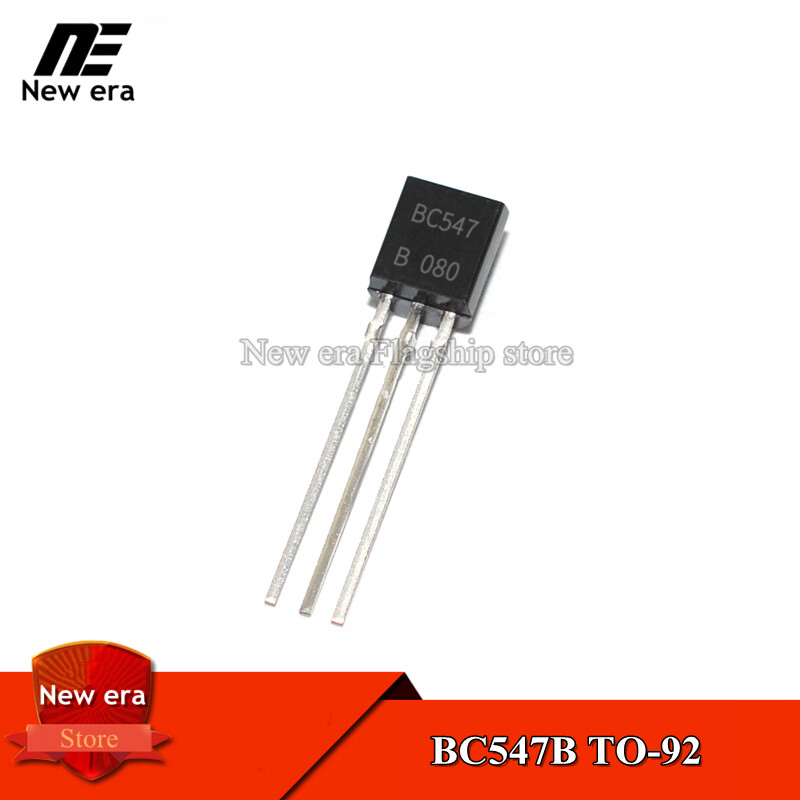 100pcs bc547b to-92 bc547 to92 0.1a/45v power transistor new